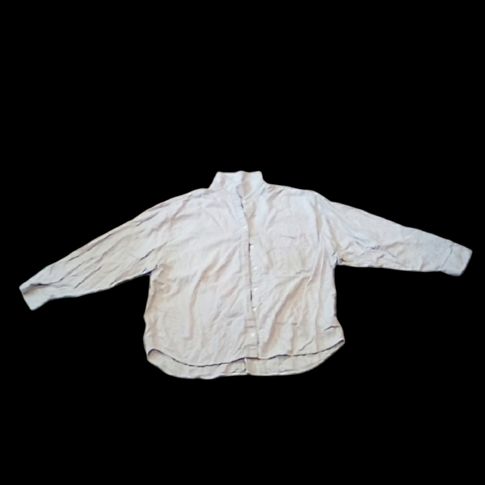 a new day Women's Button Down Shirt - Light Gray